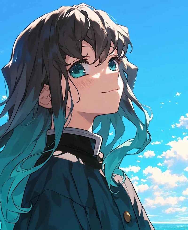 Muichiro tokito chibi đáng yêu lạ thường