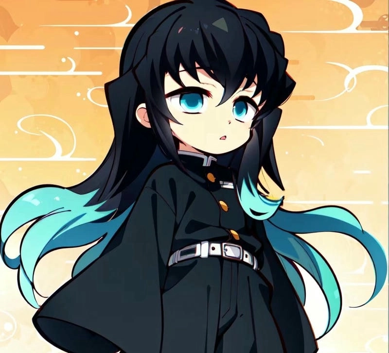 Muichirou chibi cute dễ thương khó cưỡng