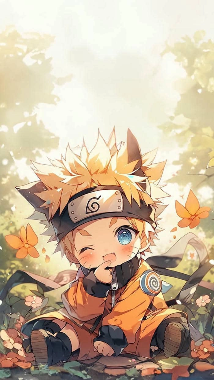Ảnh cute anime naruto chibi cực hút mắt