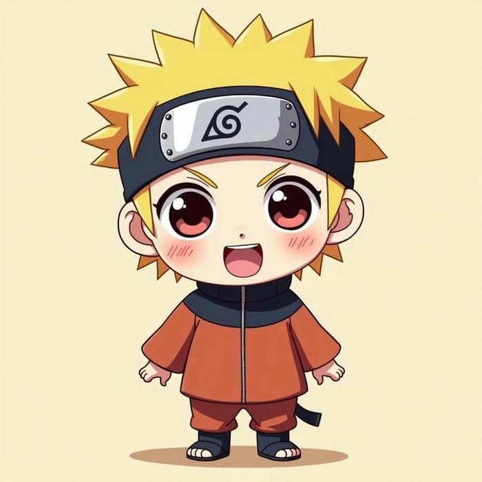 Tổng hợp team 7 naruto chibi ấn tượng