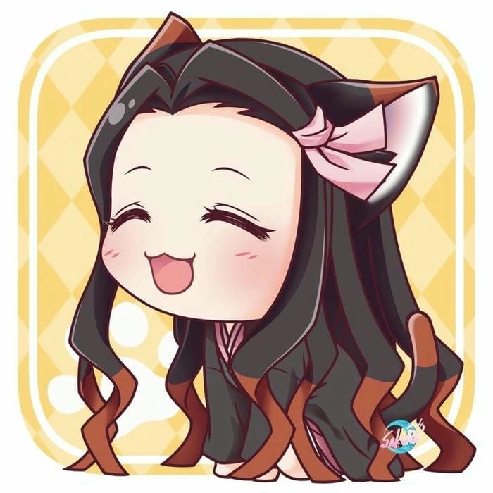 Gợi ý vẽ nezuko chibi đơn giản dễ