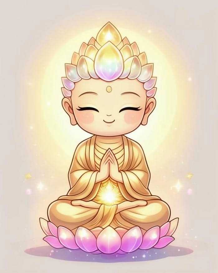 Khám phá nét dễ thương của phật chibi