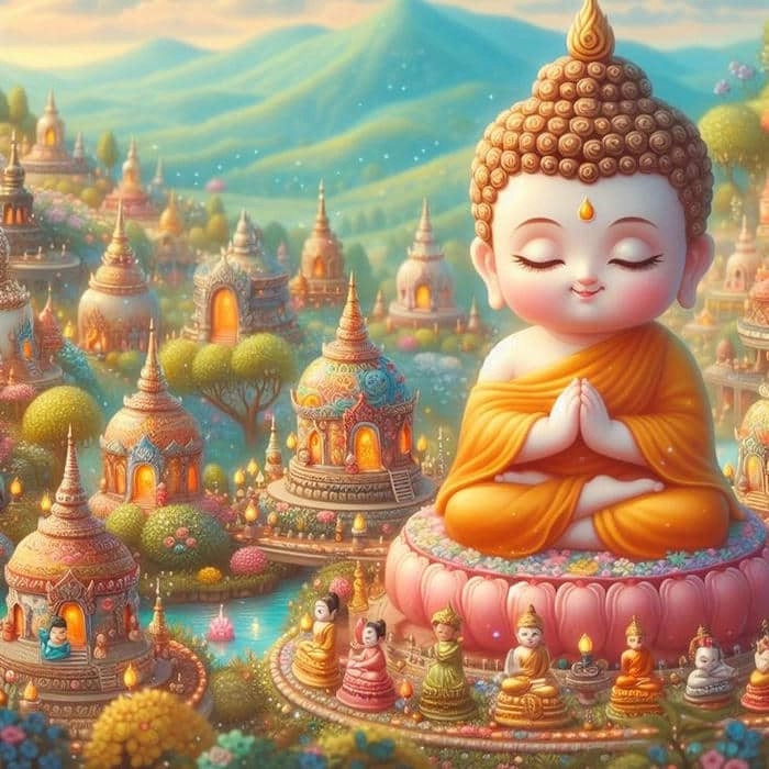 Hướng dẫn chi tiết cách vẽ phật chibi