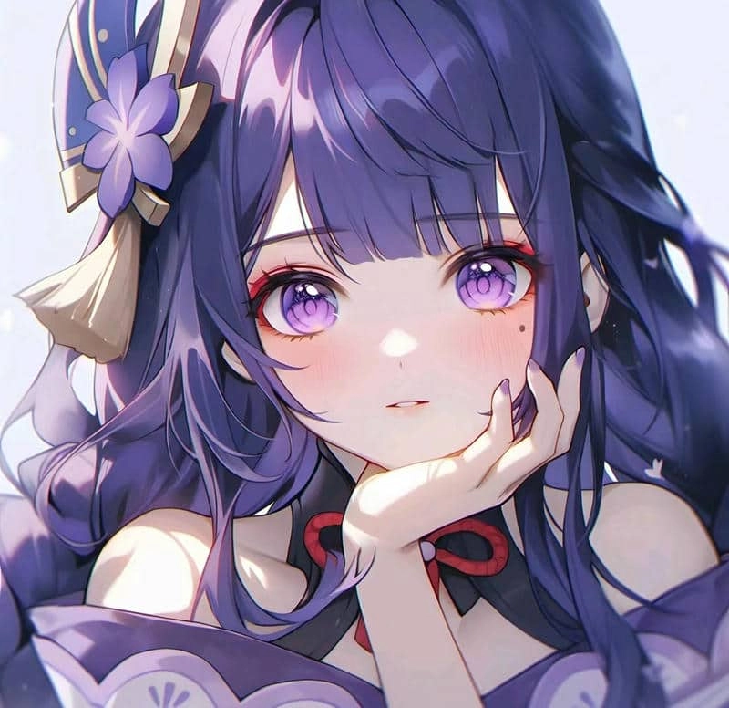 Cập nhật avatar raiden shogun chibi siêu xinh