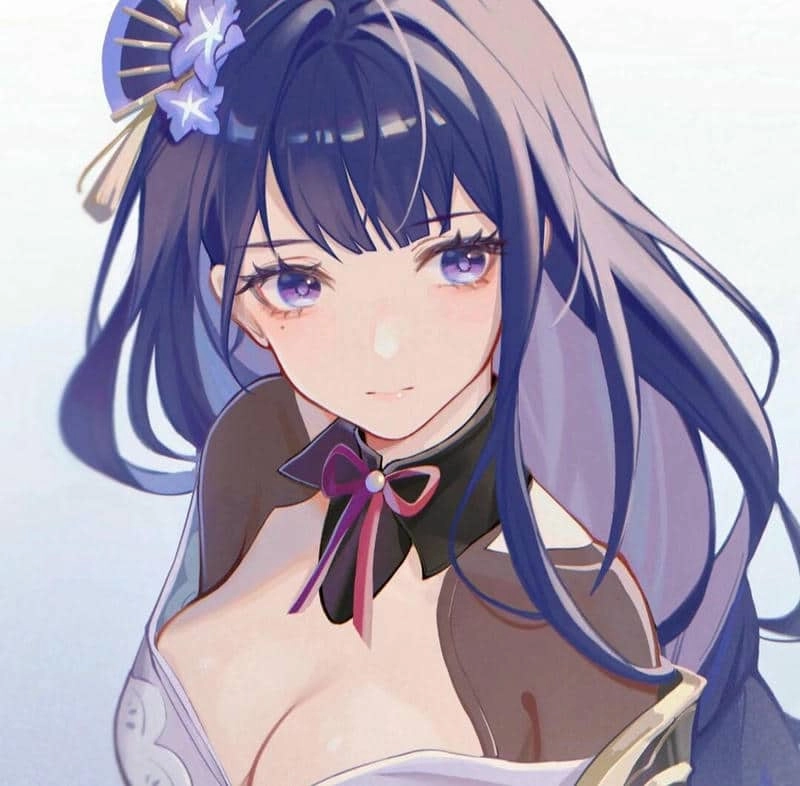 Hình nền genshin impact chibi raiden shogun hot nhất