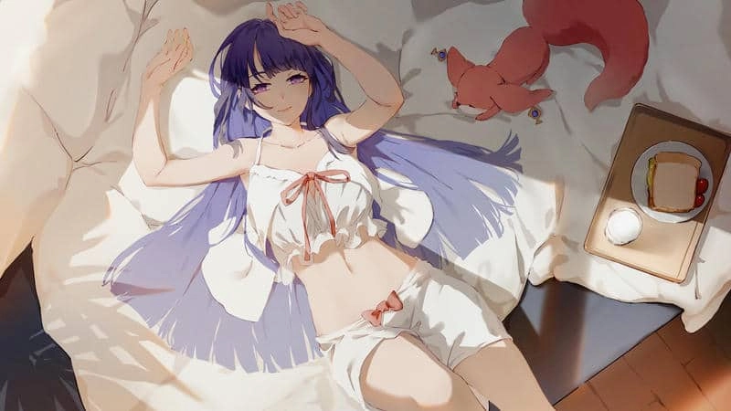 Ảnh cute chibi raiden shogun khiến bạn tan chảy