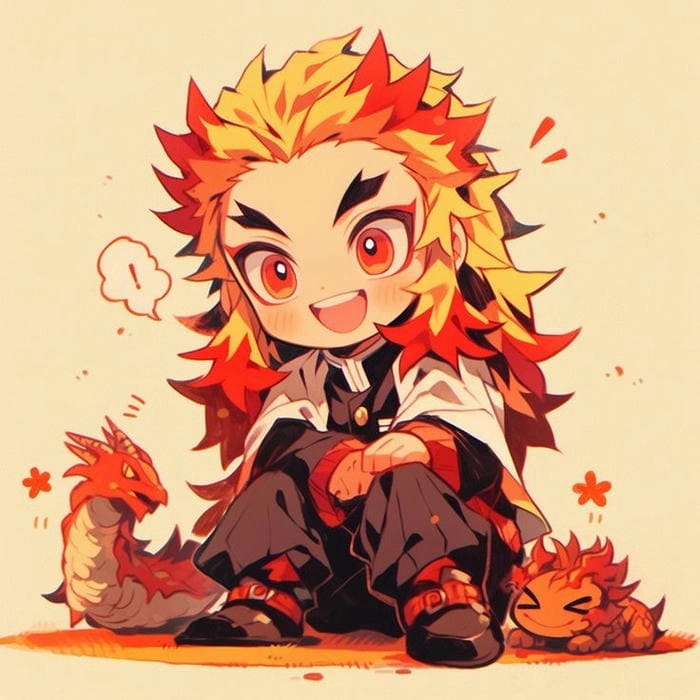 Bộ sưu tập ảnh rengoku chibi hot nhất