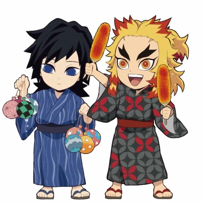 Thích mê với ảnh kawaii rengoku chibi cute