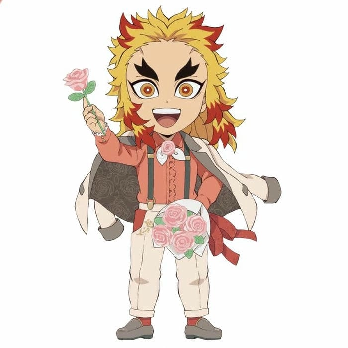 Mùa đông rực rỡ với rengoku christmas chibi