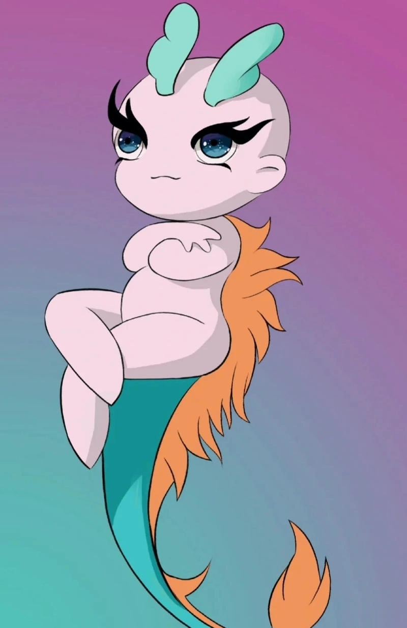 Ngắm nhìn bé rồng chibi cực dễ thương