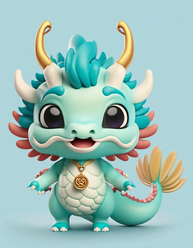 Thay đổi diện mạo với avatar rồng chibi