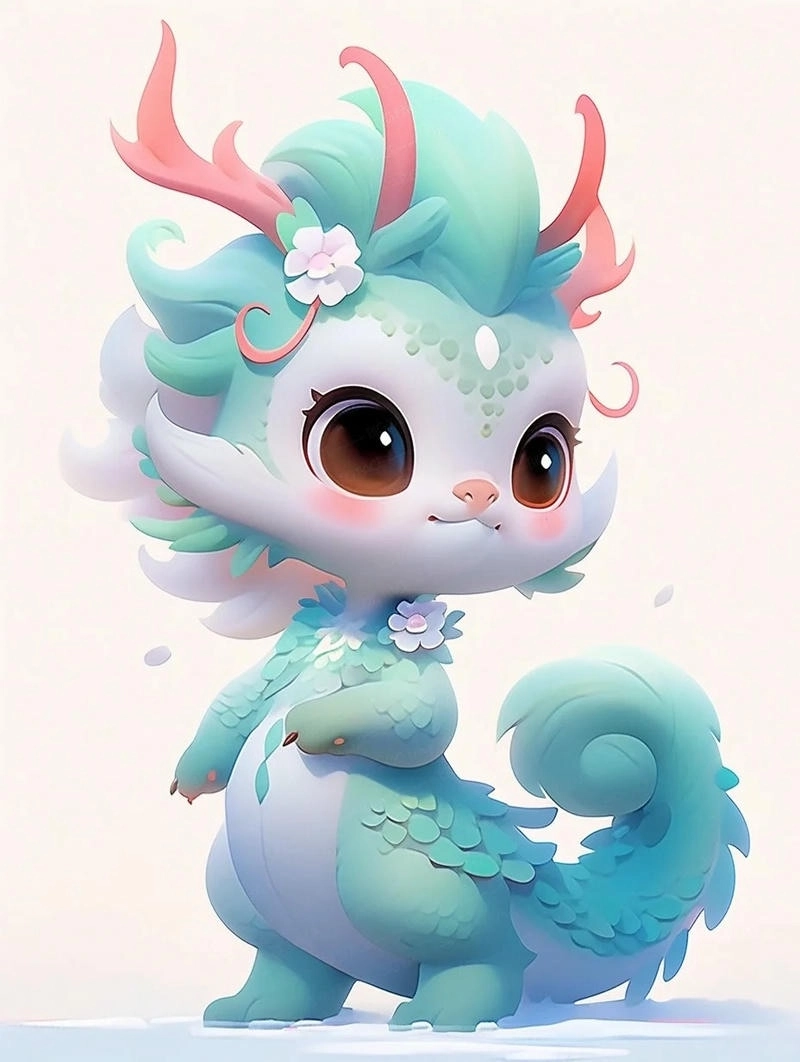 Bộ sưu tập con rồng chibi 2024 mới ra
