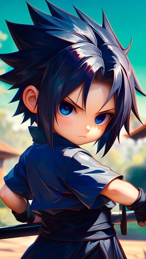 Hình sasuke chibi khiến fan phải ngẩn ngơ