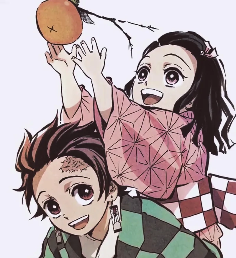 Bộ ảnh tanjiro chibi ngầu cực chất