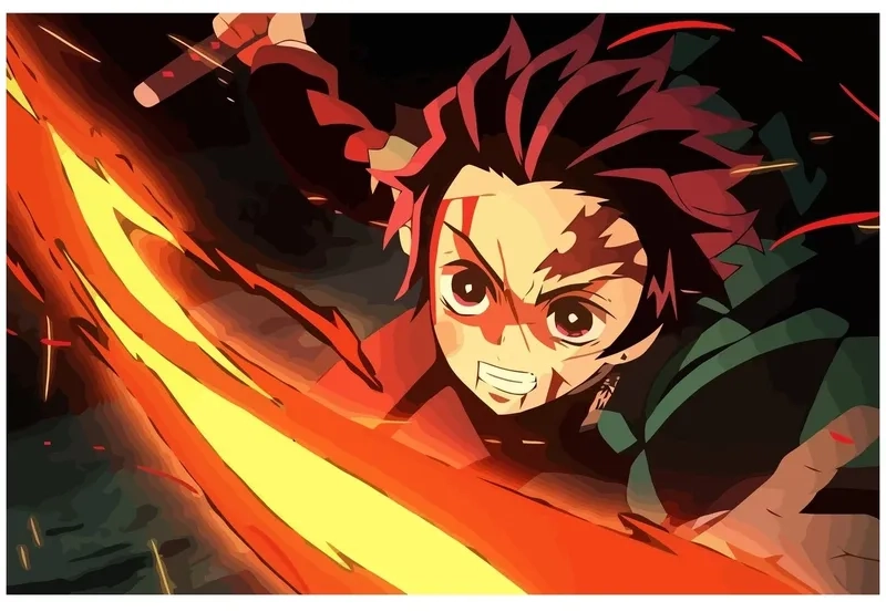 Khám phá nhiều hình tanjiro chibi cute ấn tượng