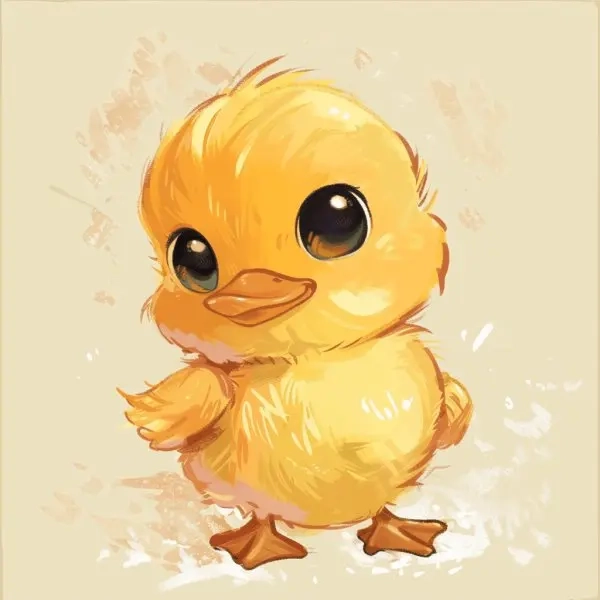 Sự lựa chọn hoàn hảo là con vịt chibi cute