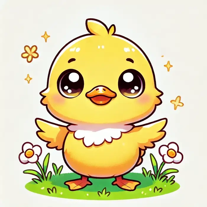 Khám phá ngay hình ảnh 1 con vịt chibi