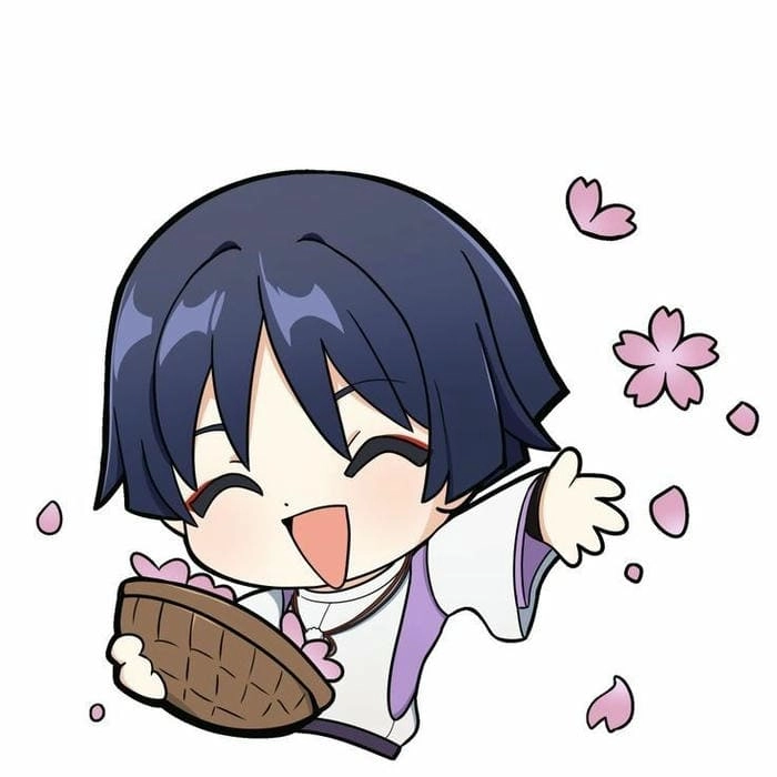 Tạo hình genshin wanderer chibi sống động