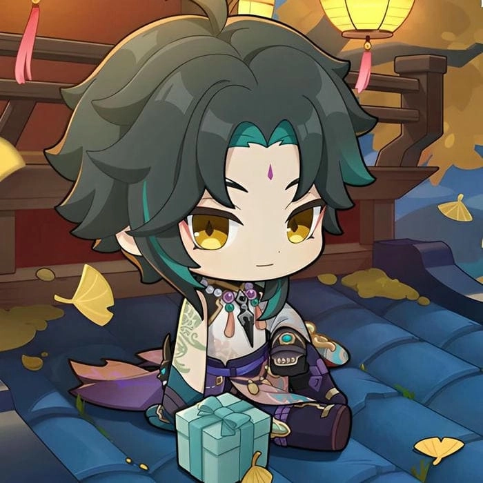 Hình ảnh xiao chibi genshin siêu cuốn hút