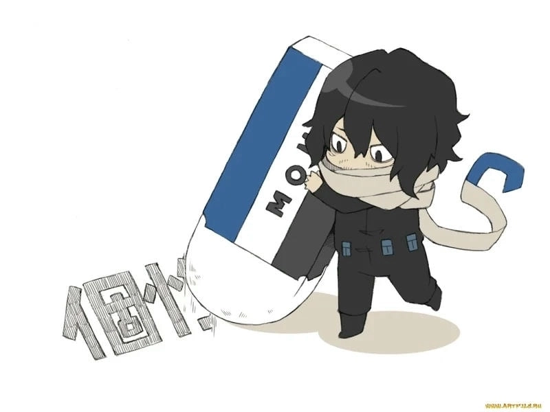 Góc nhìn đáng yêu của Aizawa Shouta Chibi