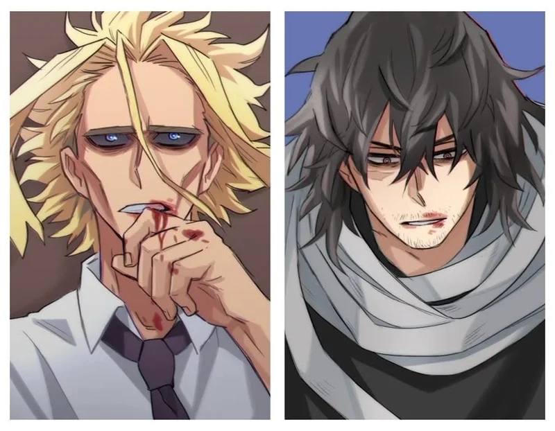 Hình minh họa chuẩn All Might Oficial Art