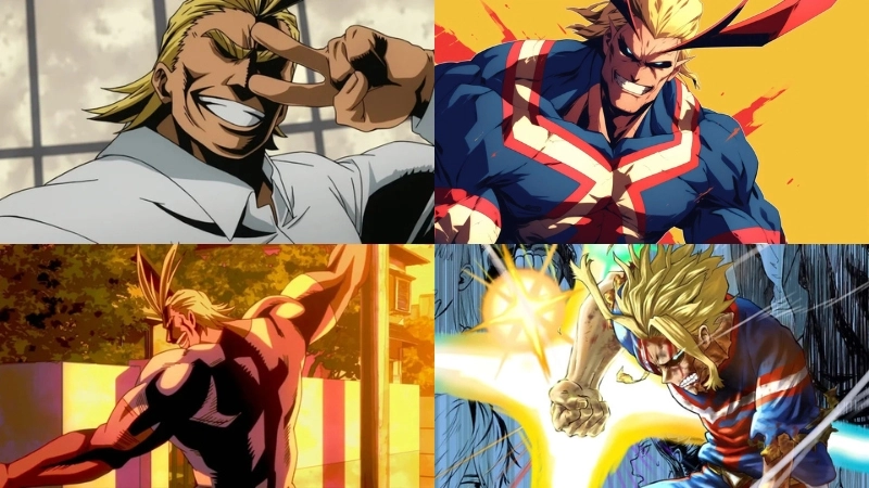 Nhân vật All Might là ai mà khiến cả thế giới hâm mộ