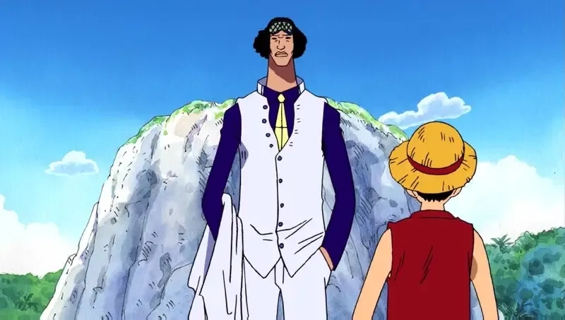 Cuộc đối đầu huyền thoại One Piece Garp Vs Aokiji