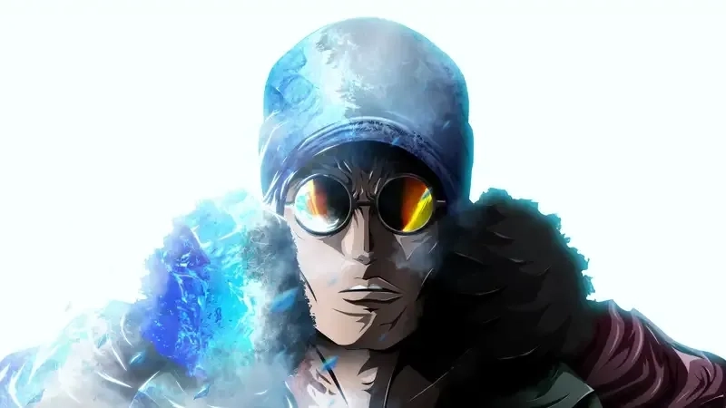 Cú đấm băng giá từ Aokiji Vs Luffy