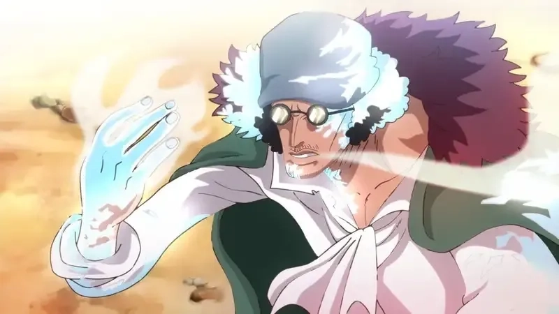 Tuyệt chiêu Aokiji Ice Age đóng băng mọi thứ