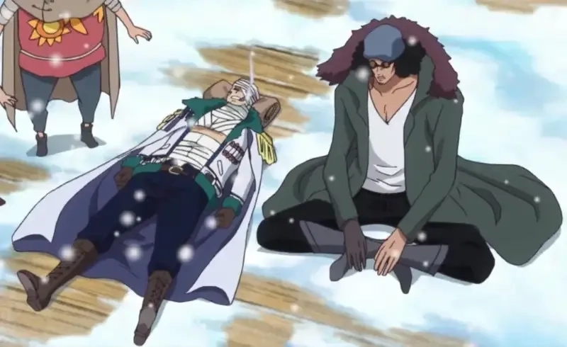 Hình ảnh lạnh lùng One Piece Aokiji