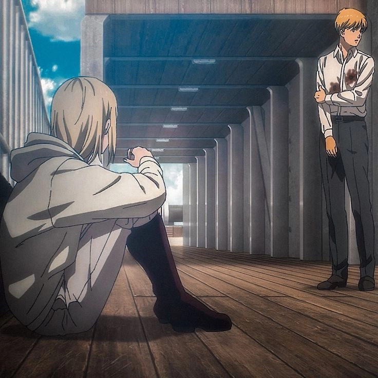 Erwin x Armin gợi nên sức mạnh trí tuệ