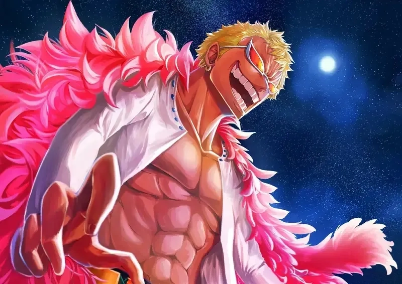 One piece Donquixote Doflamingo phản diện lừng danh nhất