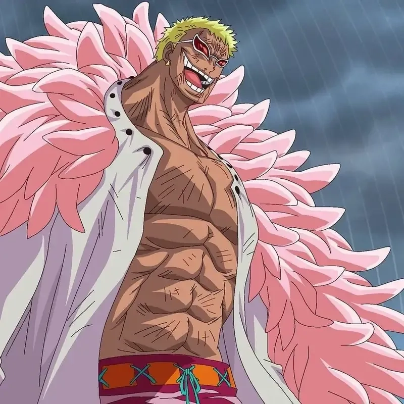 Doflamingo eye ẩn sau kính đen bí ẩn