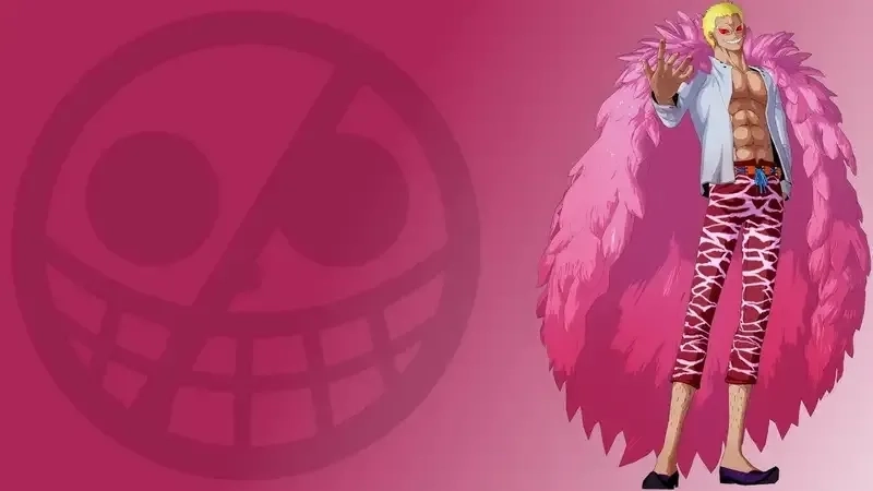 Donquixote Doflamingo eyes ánh mắt mang sát khí chết người