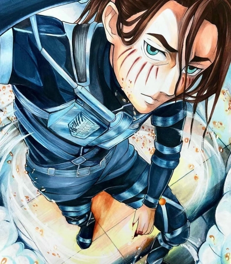 Phản ứng cảm xúc giữa Mikasa x Eren