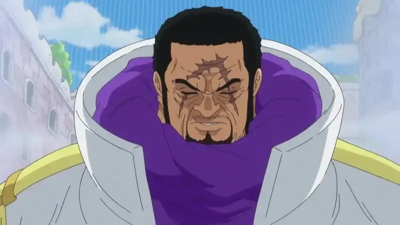 Cuộc đụng độ căng thẳng Luffy vs Fujitora