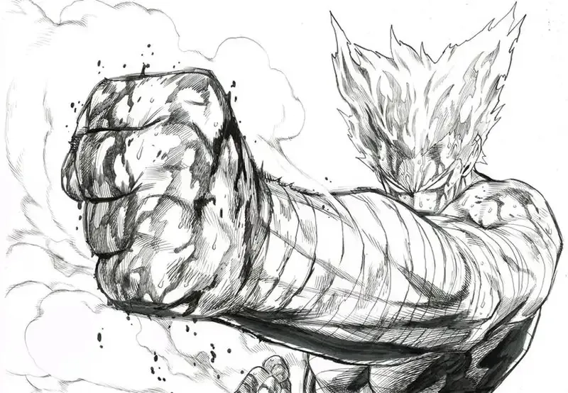 Garou manga với nét vẽ ấn tượng