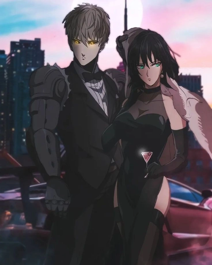 Bộ ảnh Saitama đấm Genos kịch tính