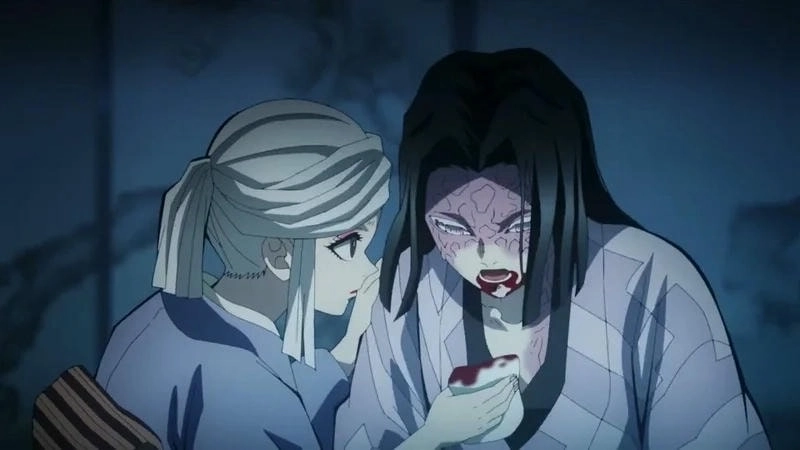 Khoảnh khắc đẹp Ubuyashiki x Amane