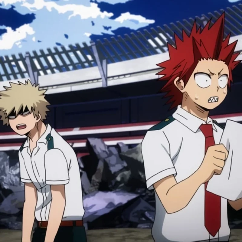 Kirishima X Bakugo tạo nên cặp đôi hoàn hảo