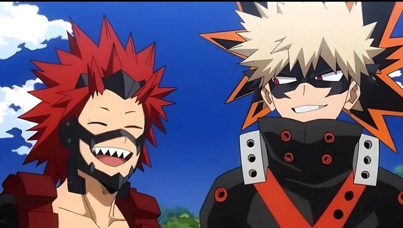 Bakugou X Eijiro thể hiện tình bạn sâu sắc