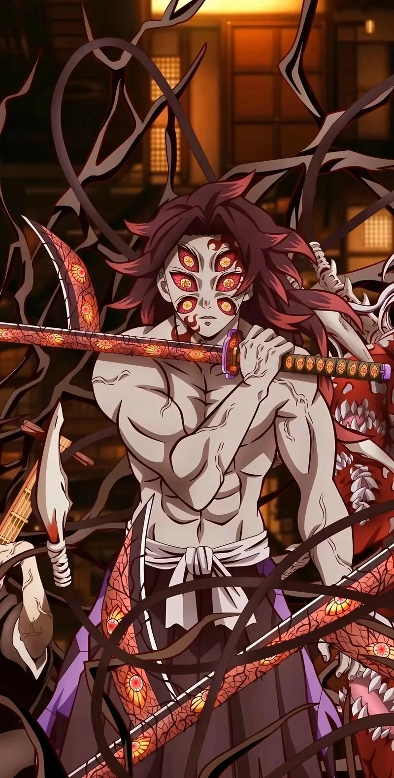 Đôi mắt Demon Slayer Kokushibo bí ẩn