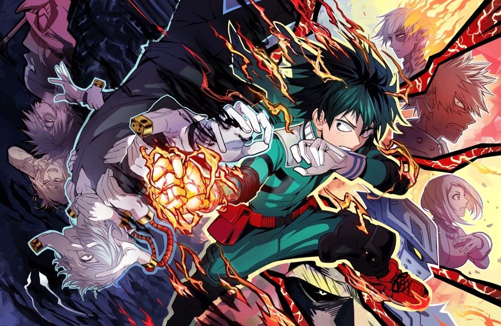 Khoảnh khắc tỏa sáng của Midoriya Deku