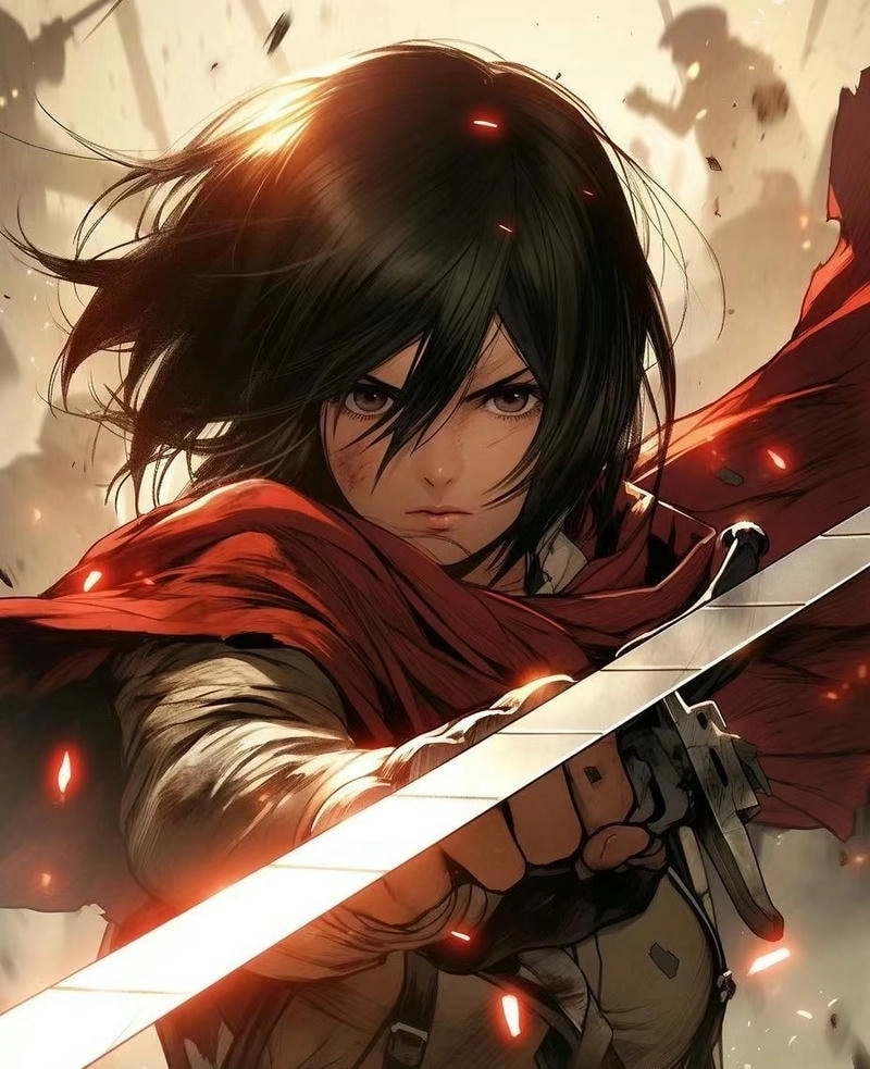 Tình bạn gắn bó của Eren and Mikasa