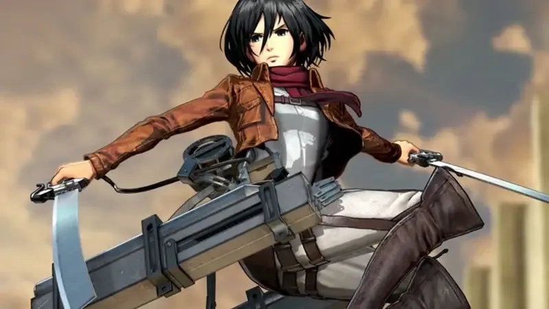 Hình tượng mạnh mẽ của Attack On Titan Mikasa