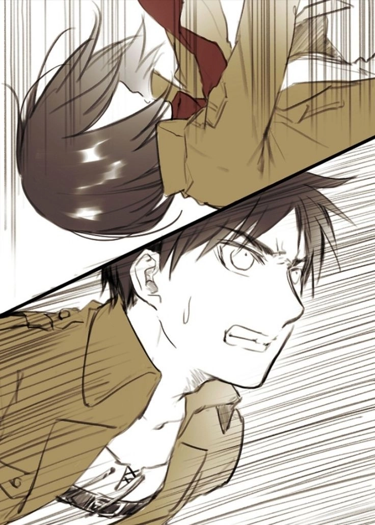 Hình ảnh kinh điển từ Mikasa Manga
