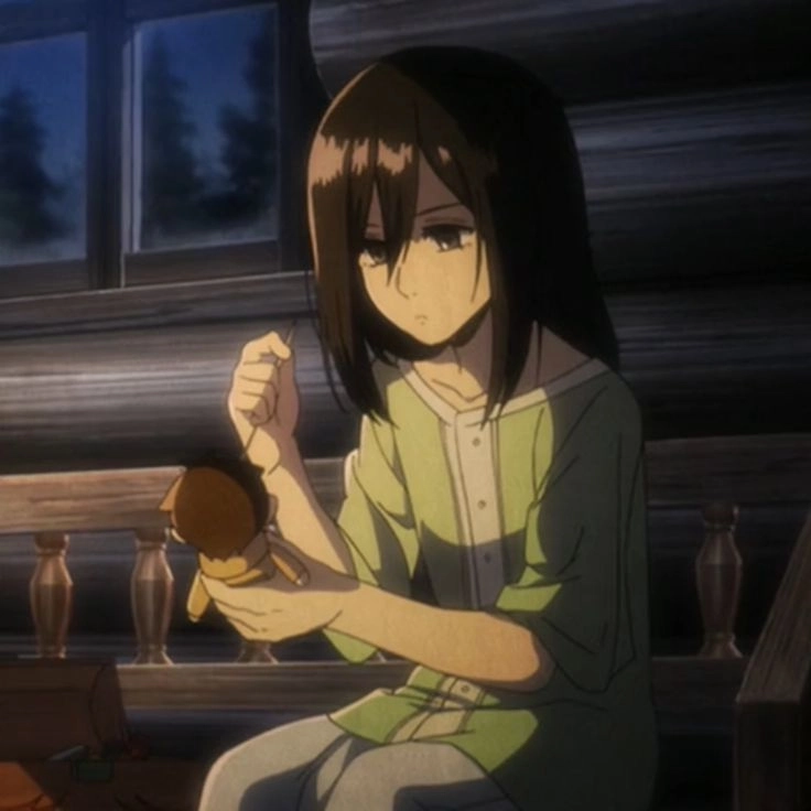 Chiếc khăn đỏ gắn liền Mikasa Scarf