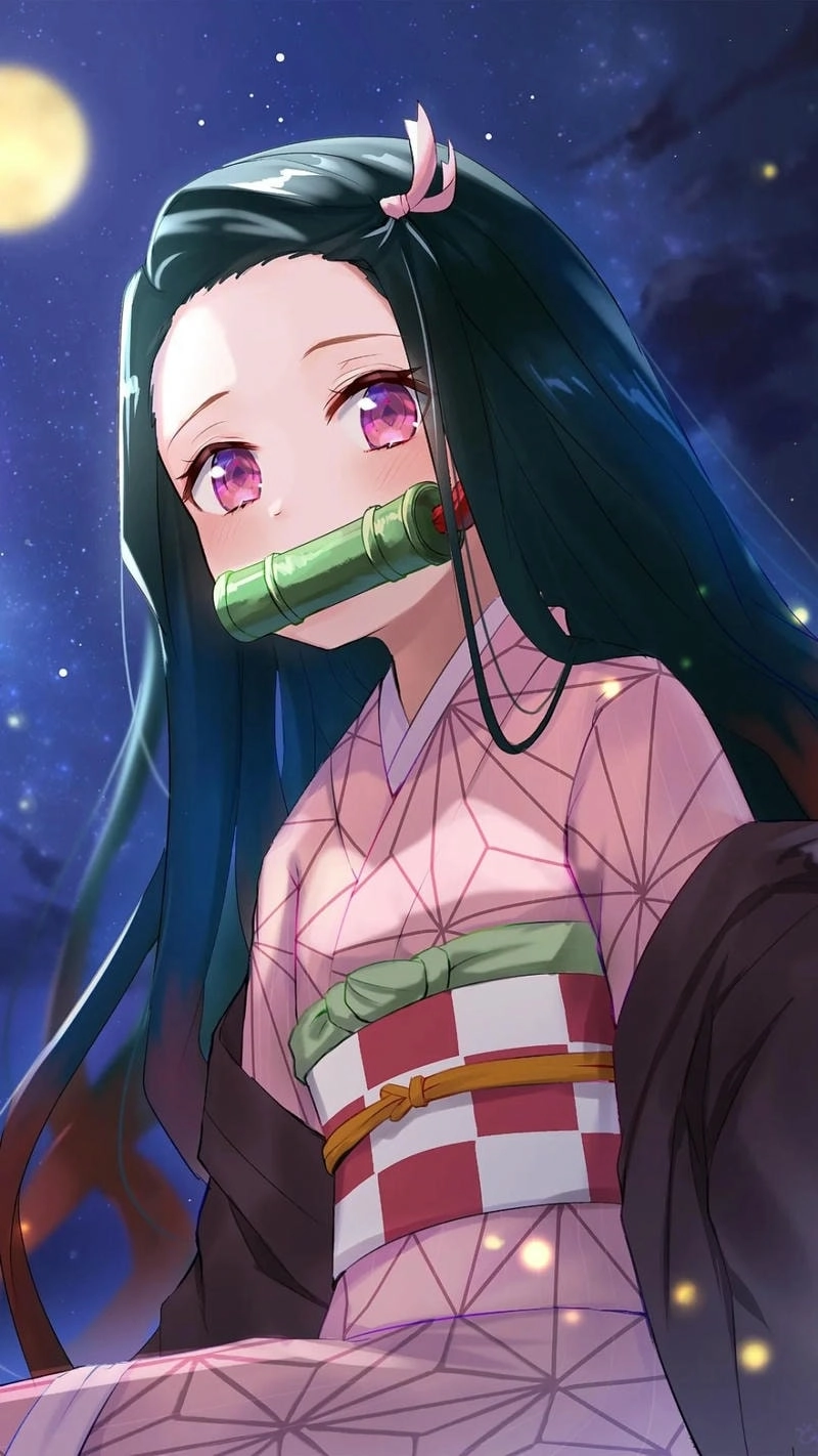 Phong cách Nezuko anime đậm chất Nhật Bản