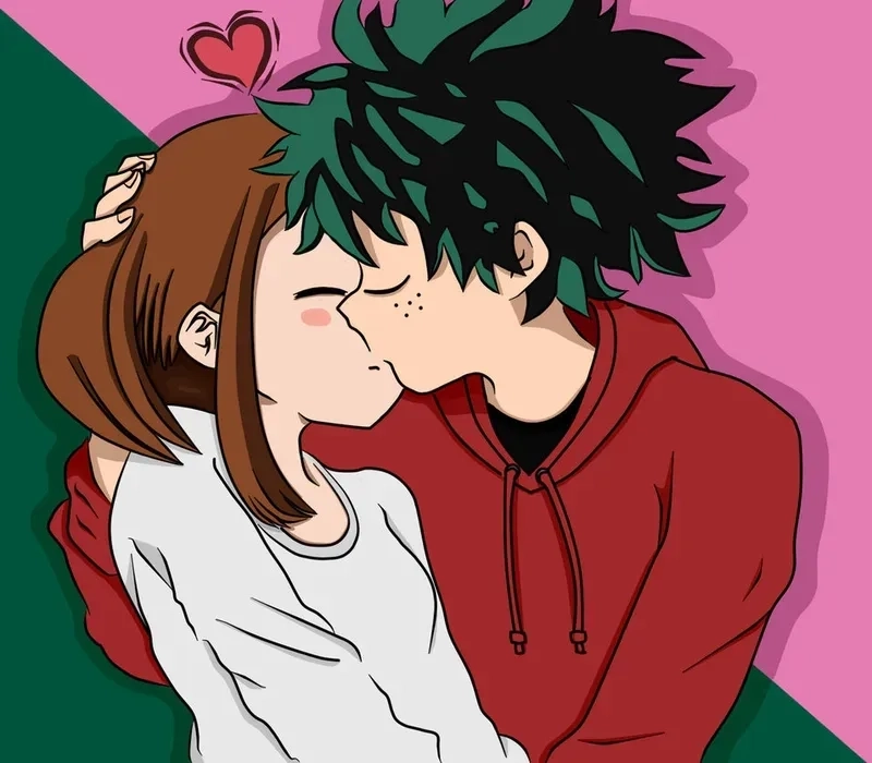 Thế giới tình yêu Izuku X Ochako Manga
