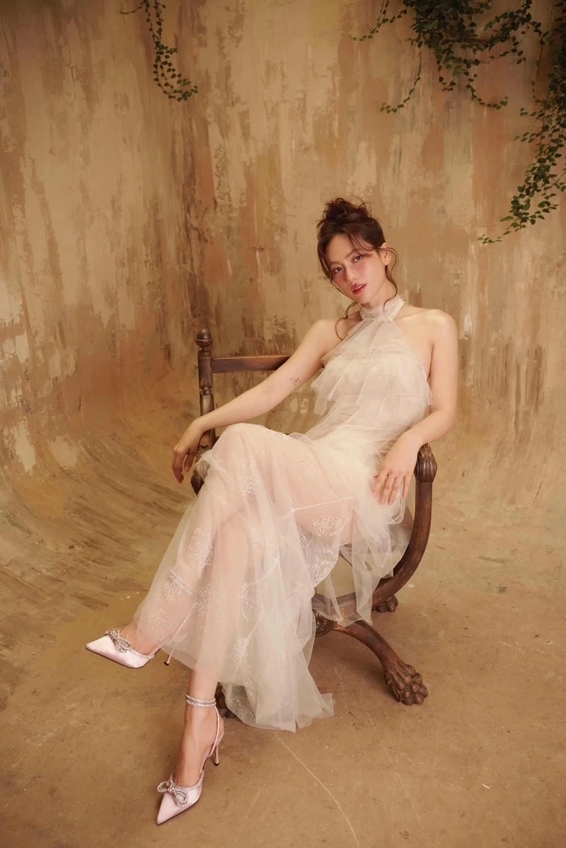 Gương mặt mộc của Phương Anh Đào